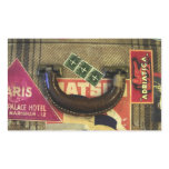 Vintage Suitcase Rectangle Stickers