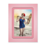 Vintage Sun Bather Beach Babes Postcard