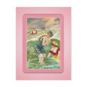 Vintage Sun Bather Beach Babes Postcard