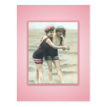 Vintage Sun Bather Beach Babes Postcard