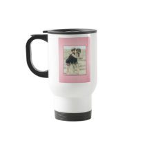 Vintage Sun Bathers Beach Travel Mug