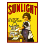 Vintage Sunlight Ad Postcard