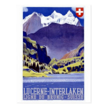 Vintage Switzerland - Post Card