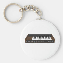 Vintage Synthesizer: 3D Model: Keychains