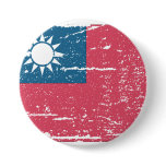 Vintage Taiwan Flag buttons