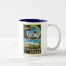 Vintage Tangier, Morocco El Minzah Hotel Coffee Mug