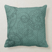 Vintage Teal MOJO Pillow