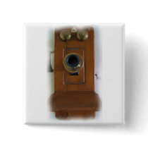 Vintage Telephone Button