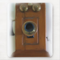 Vintage Telephone Mousepad