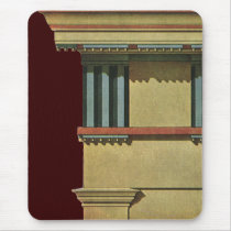 Vintage Temple Entablature