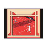 Vintage Tennis Postcards