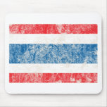 Vintage Thailand Flag Mousepad
