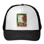 Vintage Thanksgiving Art Mesh Hat