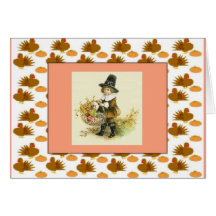 Vintage Thanksgiving Card