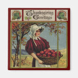 Vintage Thanksgiving Greetings Magnets