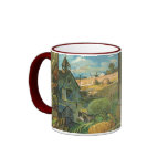 Vintage Thanksgiving Greetings with a Turkey Farm mugs