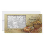 Vintage Thanksgiving photo card photo cards