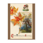 Vintage Thanksgiving Postcard