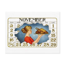 Vintage Thanksgiving Postcard