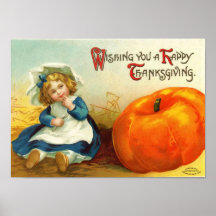 Vintage Thanksgiving Poster
