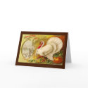 Vintage Thanksgiving Turkey Card