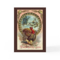 Vintage Thanksgiving Turkey Card