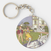 Vintage The Ugly Duckling Fairy Tale by Hauman Key Chains