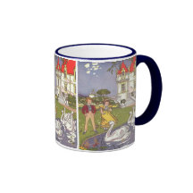 Vintage The Ugly Duckling Fairy Tale by Hauman Coffee Mugs