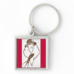 Vintage ThirtiesJapanese Art Deco Premium Keychain