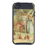 Vintage Thumbelina and Prince Wedding in Forest iPhone 4/4S Cover