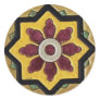Vintage Tile Round Sticker