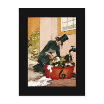 Vintage Tin Woodman Image Postcard