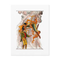 Vintage Tin Woodman Image Post Cards