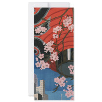 Vintage Tokyo travel Custom Announcements