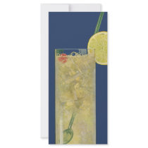 Vintage Tom Collins Customized Rack Card