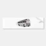 vintage tour bus coach transport bumper stickers