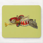 Vintage Toys Nostalgia Design Mouse Pad