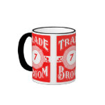 Vintage Trade Label Ad Mug