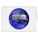 vintage trailer and globe cards
