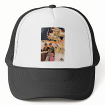 Vintage Travel Trucker Hat