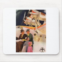 Vintage Travel Mouse Pad