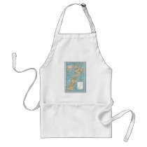 Vintage Travel Poster Ad Retro Prints Apron
