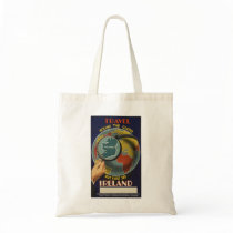 Vintage Travel Poster Ad Retro Prints Canvas Bag