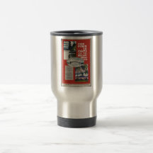 Vintage Travel Poster Ad Retro Prints Coffee Mugs