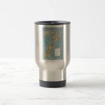 Vintage Travel Poster Ad Retro Prints Coffee Mugs