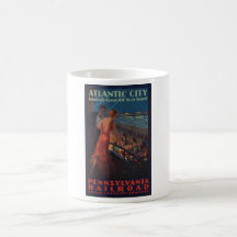Vintage Travel Poster Ad Retro Prints Mug