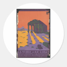 Vintage Travel Poster Ad Retro Prints Sticker