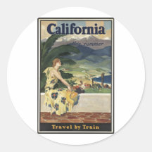 Vintage Travel Poster Ad Retro Prints Stickers