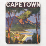 Vintage Travel Poster, Africa mousepads