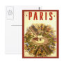 Vintage Travel Poster Arc de Triomphe Paris France Postcard
